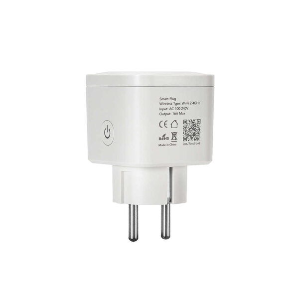 Tuya wifi compatible emergy meter wireless eu smart plug