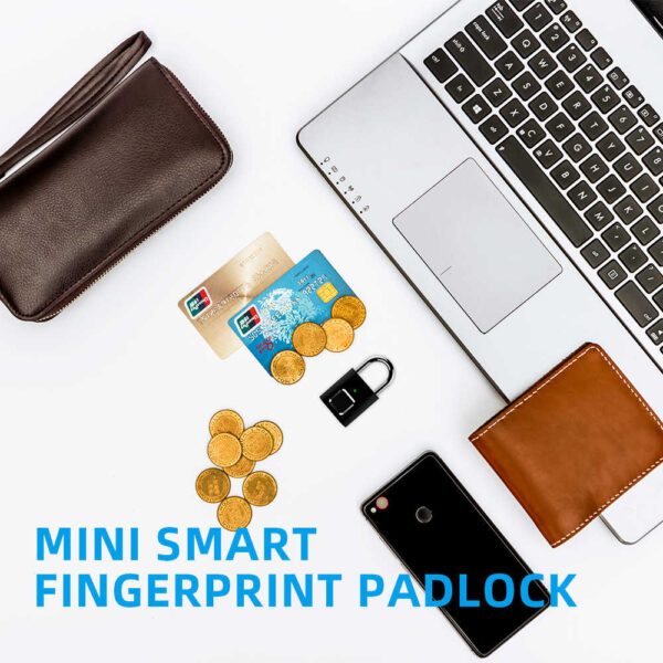 L34 Fingerprint padlock Intelligent padlock Warehouse door electronic lock Travel bag Student cabinet Home cabinet Dormitory gym - Image 6
