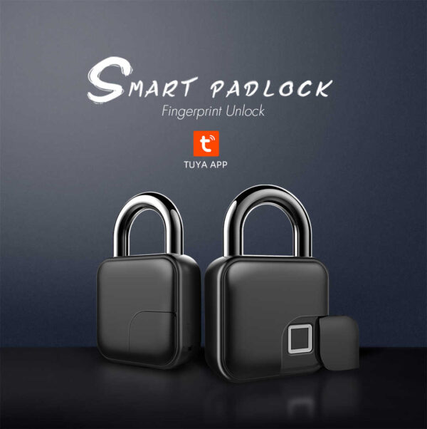 L3+ Smart Fingerprint Lock Mini USB Charging Smart Padlock Cabinet Fingerprint Lock Bag Padlock - Image 2