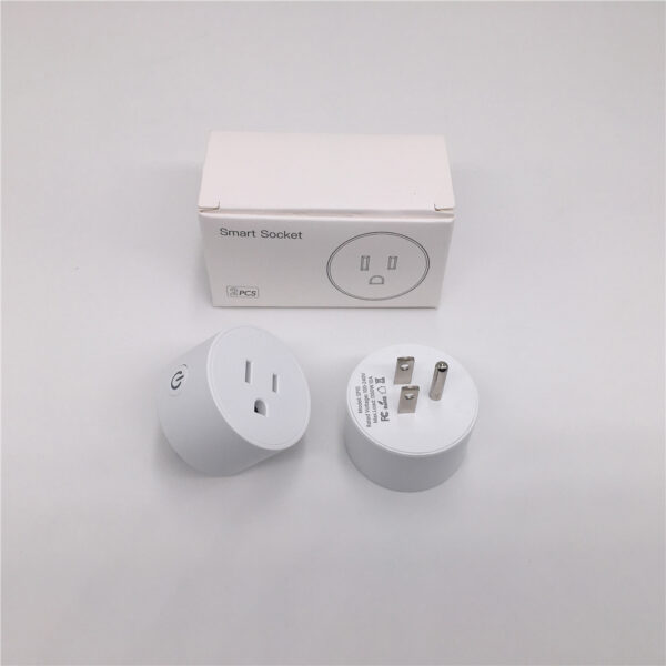 Hot sale Tuya Smart Life 10A Smart Plug US Smart Wifi Plug Socket Wifi Plug Works with Alexa