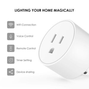 Hot sale Tuya Smart Life 10A Smart Plug US Smart Wifi Plug Socket Wifi Plug Works with Alexa