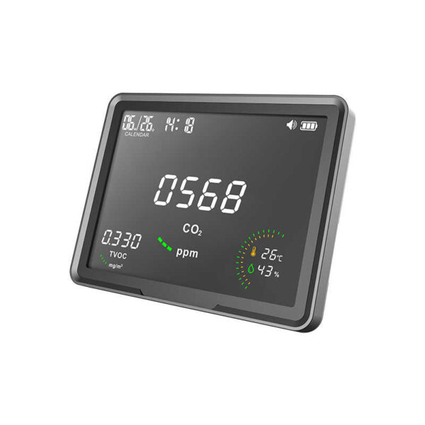 PTH-20A NDIR Wall Desktop Temperature RH TVOC Air Quality Detector CO2 meter with LCD screen Japan Netherlands Belgium EU - Image 12