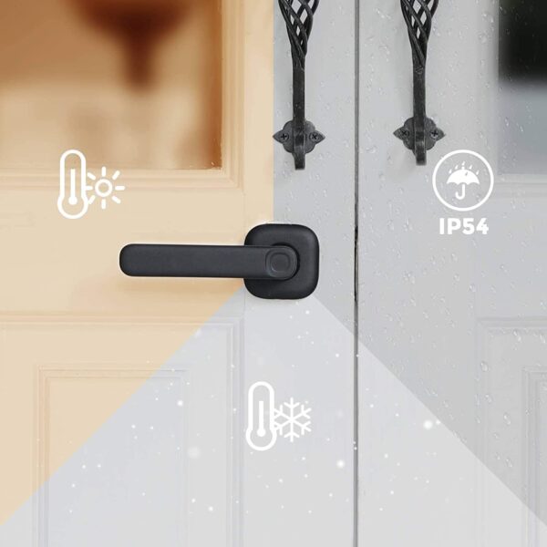 YEEUU Smart Door Lock with Fingerprint, NFC, APP. Stylish Bluetooth Door Lever. (R250) - Image 6