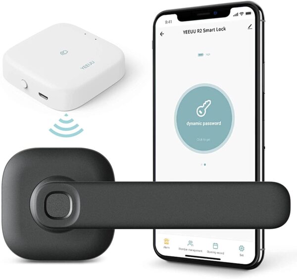 YEEUU Smart Door Lock with Fingerprint, NFC, APP. Stylish Bluetooth Door Lever. (R250) - Image 8