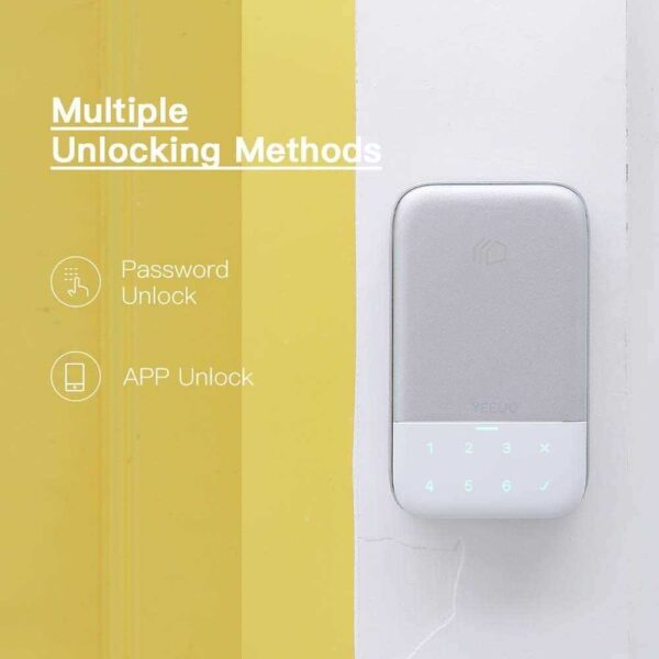 YEEUU Smart Lock Box with Passcode and Bluetooth APP, Perfect for Smart Home, Airbnb and Rental Business(K120) - Image 2