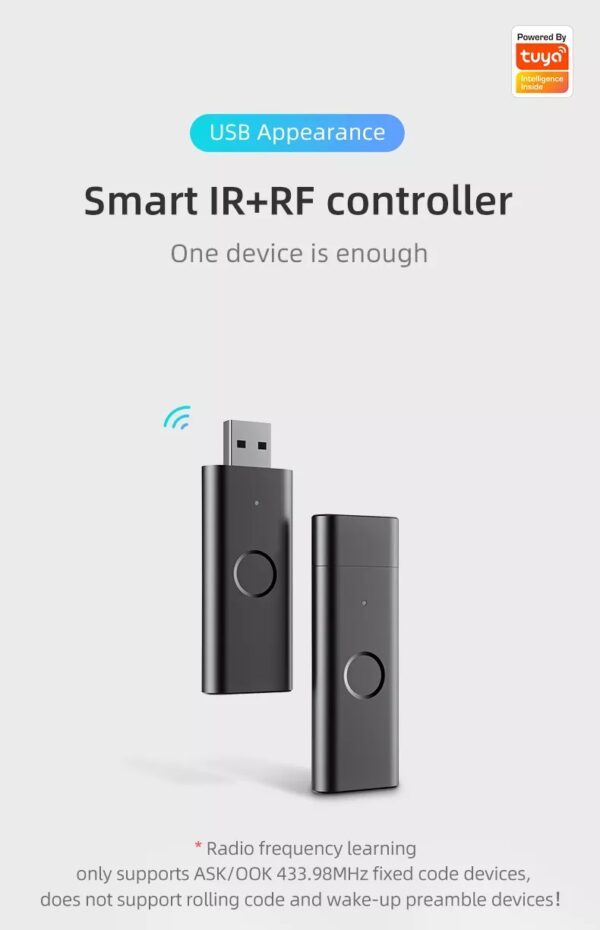 Smart Wi-Fi USB IR+RF Controller - Image 6