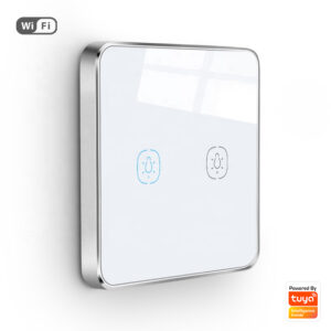 Smart Light Switch 2gang Wi-Fi N+Lline EU/UK 220v smart switch