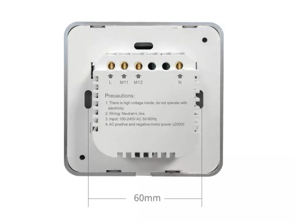 Smart Curtain Switch 3gang Wi-Fi N+Lline EU/UK google home smart light switch - Image 16