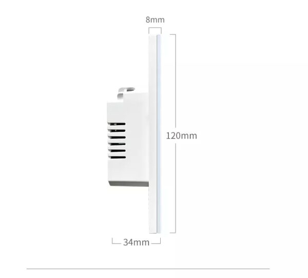 Smart Light Switch 1gang WiFi N+Lline & L line US homekit smart switch - Image 16