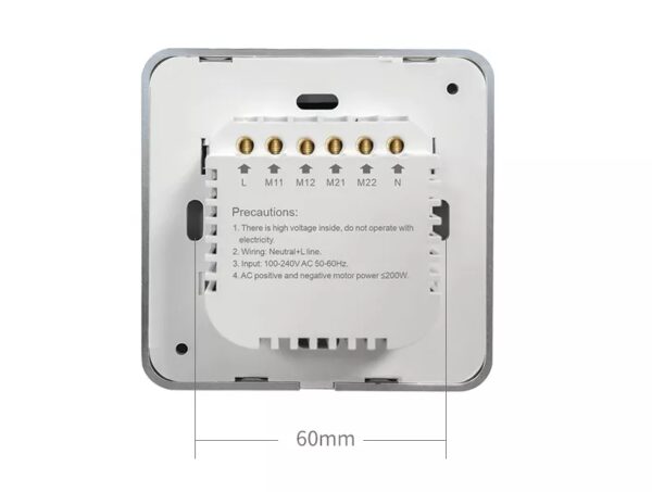 Smart Curtain Switch 4gang Wi-Fi N+Lline EU/UK 4 gang smart switch - Image 16