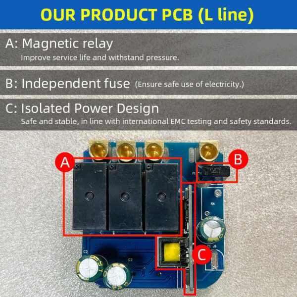 Smart Light Switch 1 gang No neutral ZigBee Single L line EU/UK homekit smart switch - Image 3