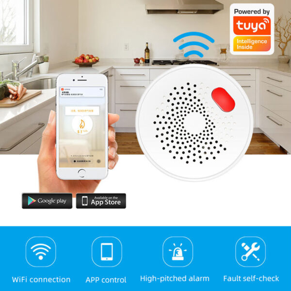 Smart Wi-Fi Combustible gas alarm - Image 4