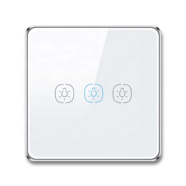 Smart Light Switch 3gang Wi-Fi N+Lline EU/UK 220v smart switch - Image 5