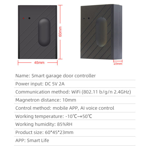 Smart Wi-Fi Garage door opener - Image 5