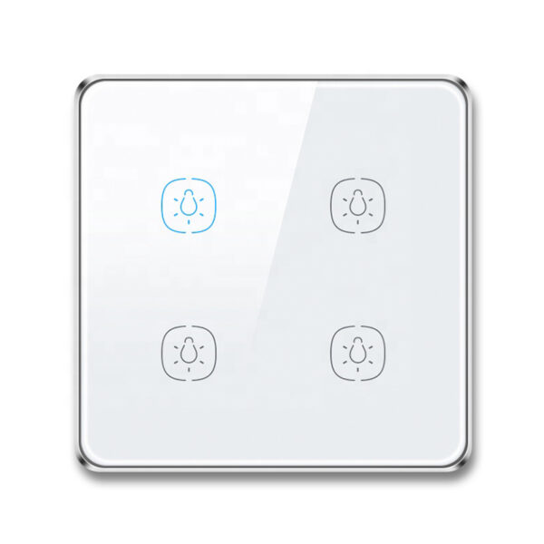 Smart Light Switch 4gang Wi-Fi N+Lline EU/UK 4 gang smart switch - Image 5