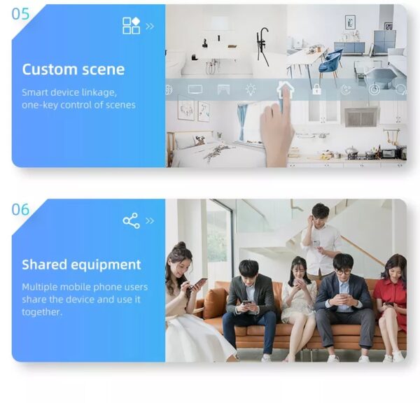 Smart Light Switch 1gang WiFi N+Lline & L line US homekit smart switch - Image 11