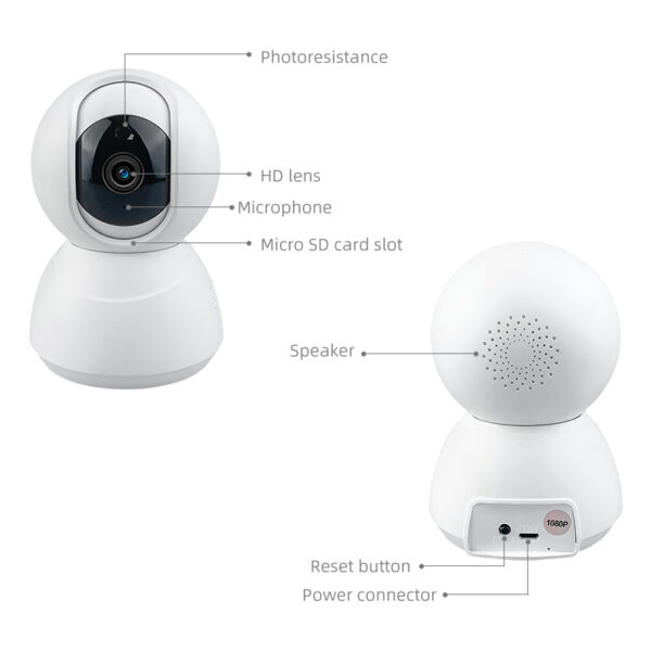 Smart Wi-Fi PTZ Camera - Image 5