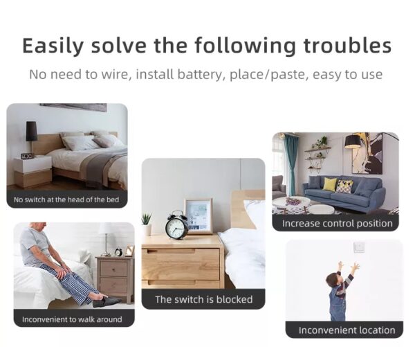 Wireless Scene Switch 1gang ZigBee Battery Switch smart network switch - Image 11