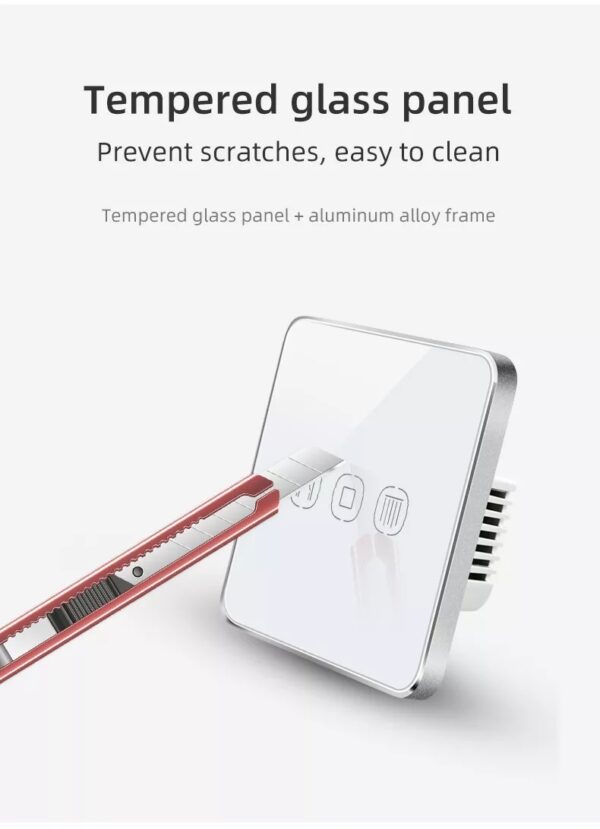 Smart Curtain Switch 3gang Wi-Fi N+Lline EU/UK google home smart light switch - Image 12