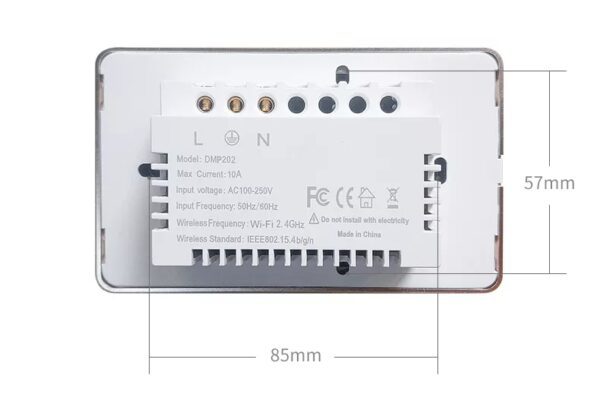 Smart Wall Socket 10A Wi-Fi N+Lline US - Image 14