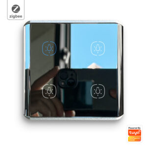 Smart Light Switch 4 gang ZigBee N+L line EU/UK alexa smart switch