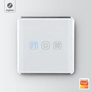 Smart Curtain Switch 3gang ZigBee N+Lline EU/UK alexa smart light switch