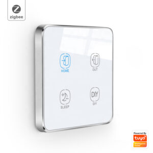 Smart Scene Switch 4gang ZigBee N+Lline EU/UK 4 gang smart switch