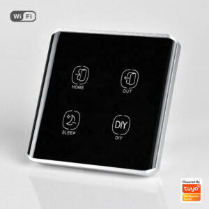 Smart Scene Switch 4gang Wi-Fi N+Lline EU/UK 4 gang smart switch
