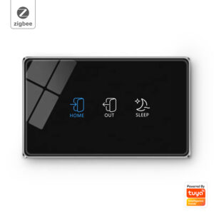 Smart Scene Switch 3gang ZigBee N+Lline US smart network switch
