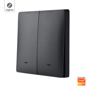 Wireless Scene Switch 2gang ZigBee Battery Switch smart network switch