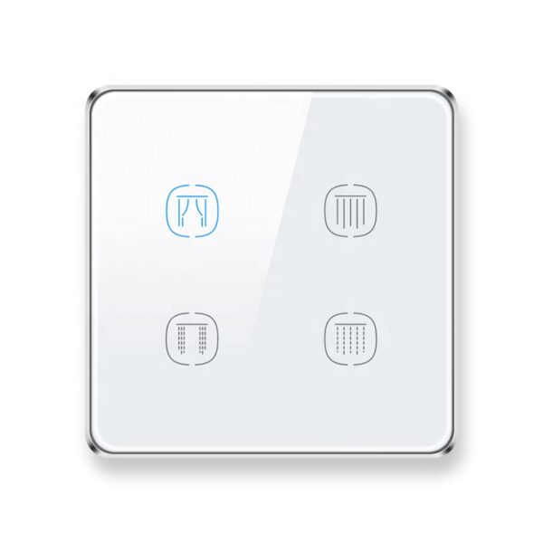 Smart Curtain Switch 4gang ZigBee N+Lline EU/UK 4 gang smart switch - Image 3
