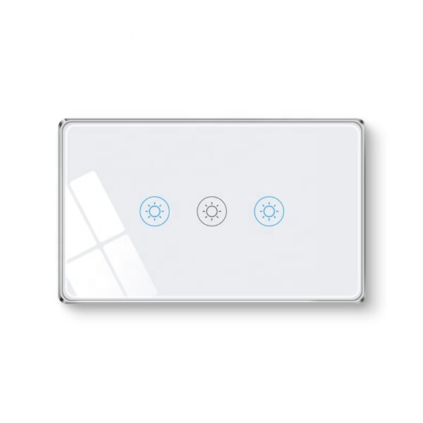 Smart Light Switch 3gang ZigBee N+Lline US google smart light switch - Image 4