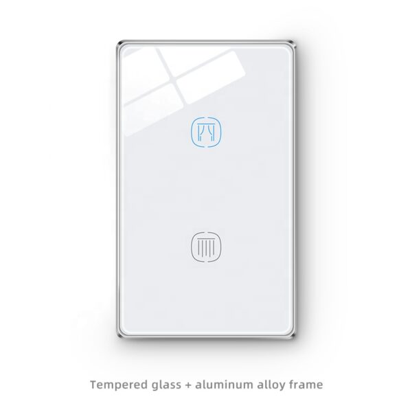 Smart Curtain Switch 2gang ZigBee N+Lline US smart switch alexa - Image 3