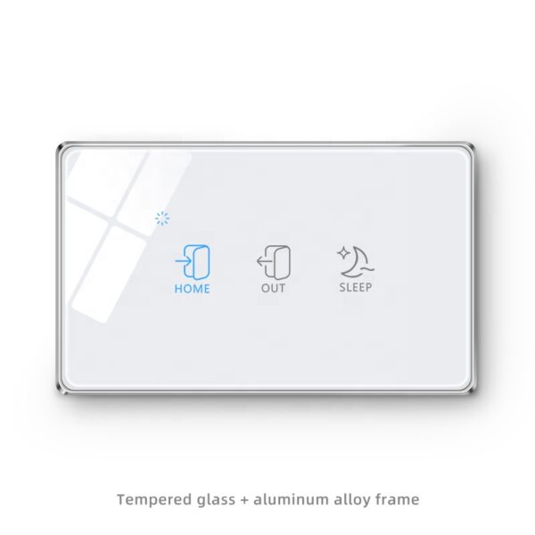 Smart Scene Switch 3gang Wi-Fi N+Lline US smart light switch google home - Image 3