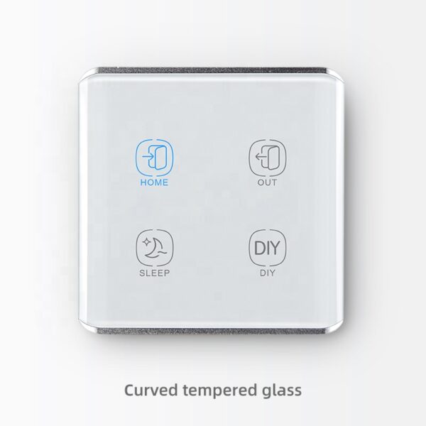 Smart Scene Switch 4gang ZigBee N+Lline EU/UK 4 gang smart switch - Image 3