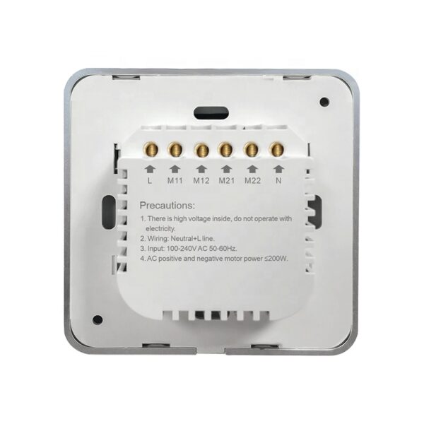Smart Curtain Switch 4gang ZigBee N+Lline EU/UK 4 gang smart switch - Image 4