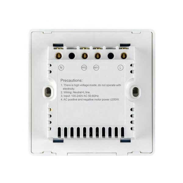 Smart Curtain Switch 3gang Wi-Fi N+Lline UK homekit smart switch - Image 4