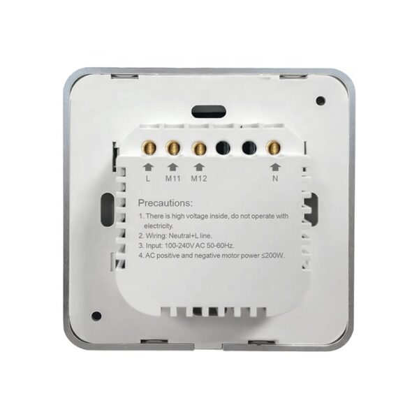 Smart Curtain Switch 3gang Wi-Fi N+Lline EU/UK google home smart light switch - Image 5