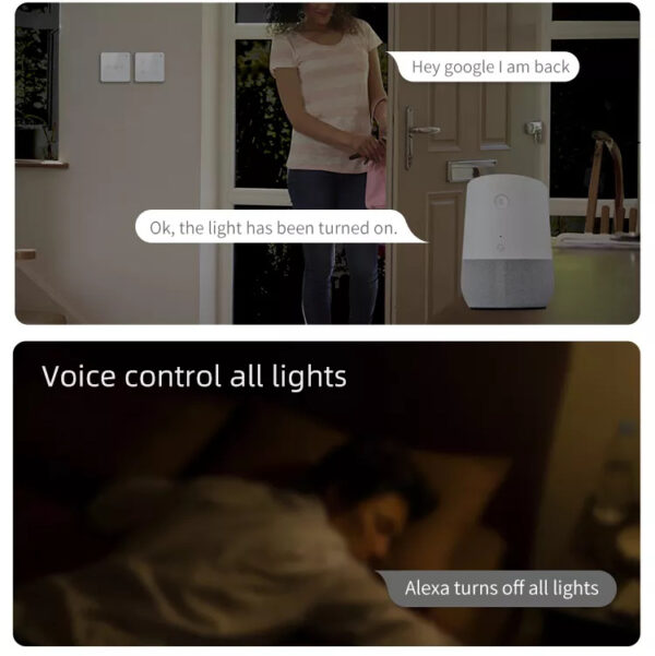 Smart Light Switch 4gang Wi-Fi N+Lline EU/UK 4 gang smart switch - Image 9