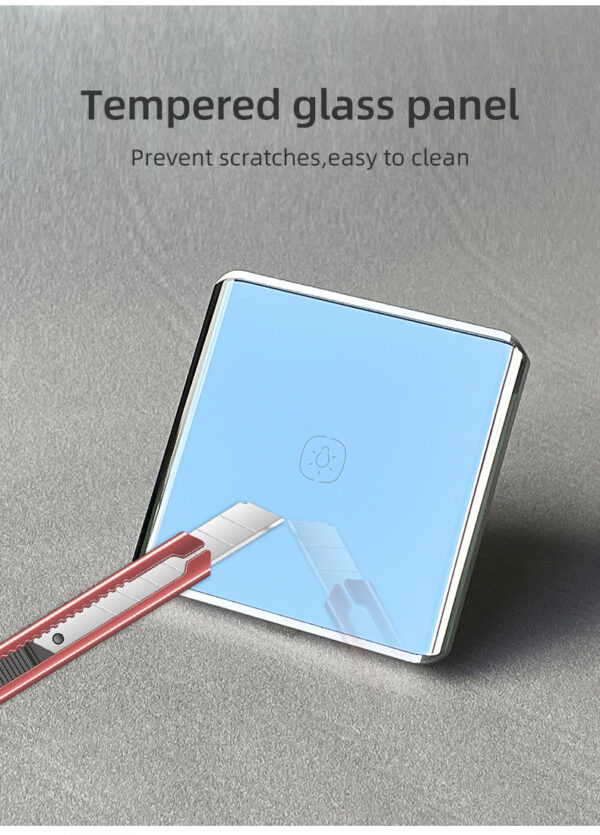 Smart Light Switch 1 gang ZigBee N+L line EU/UK homekit smart switch - Image 13