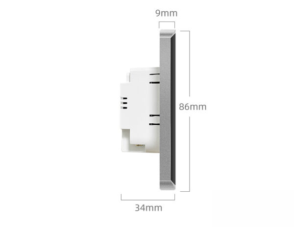 Smart Light Switch 1 gang ZigBee N+L line EU/UK homekit smart switch - Image 16