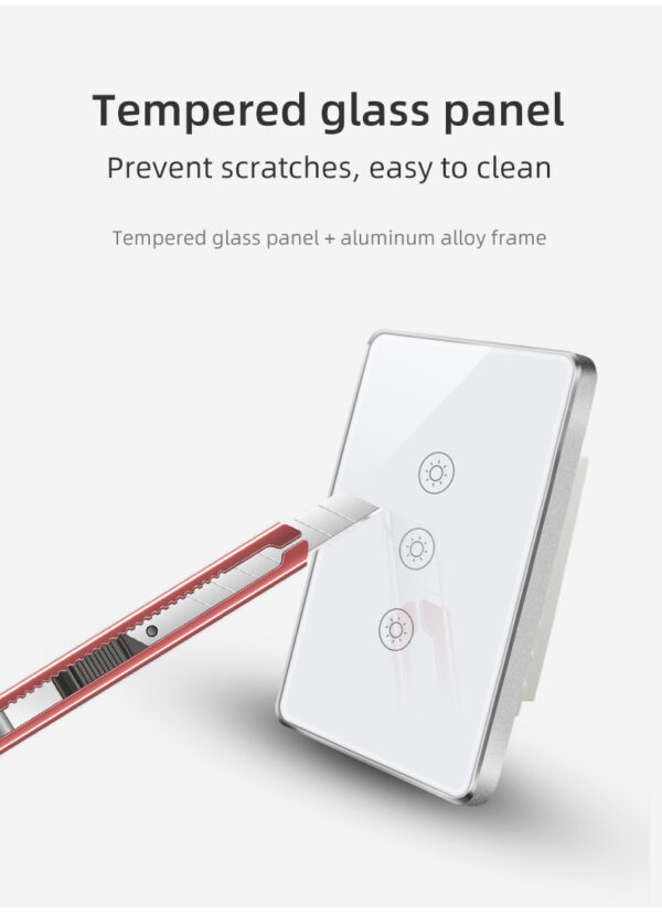 Smart Light Switch 1gang ZigBee N+L line US alexa smart switch - Image 25
