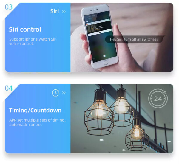 Smart Light Switch 1 gang No neutral ZigBee Single L line EU/UK homekit smart switch - Image 10