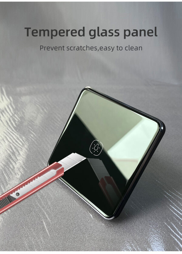 Smart Light Switch 1 gang No neutral ZigBee Single L line EU/UK homekit smart switch - Image 12
