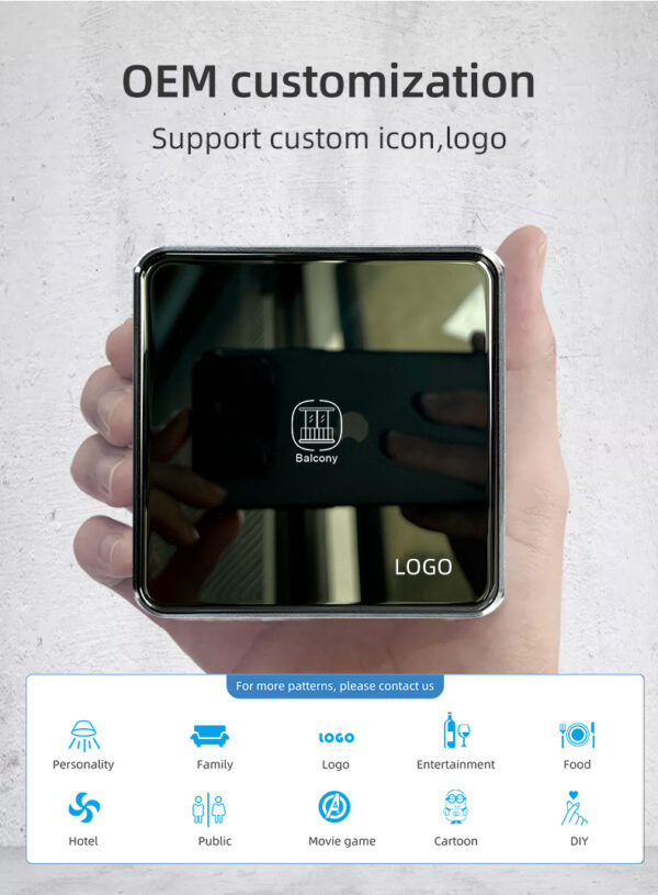 Smart Light Switch 1 gang No neutral ZigBee Single L line EU/UK homekit smart switch - Image 13