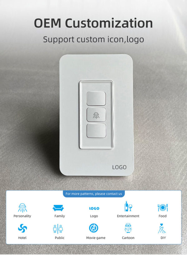 Smart Light Switch 1gang No neutral ZigBee N+L line & L line US alexa smart switch - Image 13