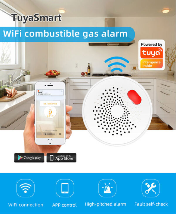 Smart Wi-Fi Combustible gas alarm - Image 6