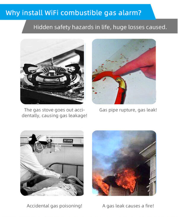 Smart Wi-Fi Combustible gas alarm - Image 8
