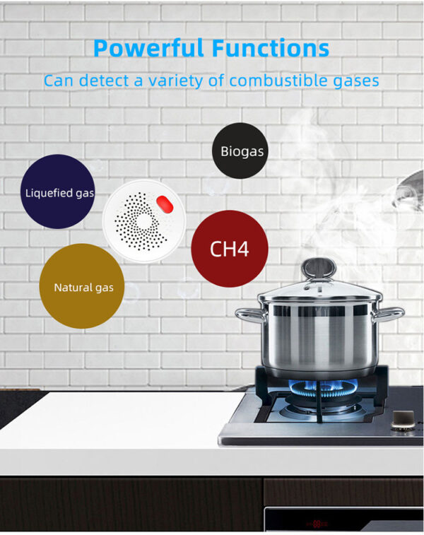 Smart Wi-Fi Combustible gas alarm - Image 9