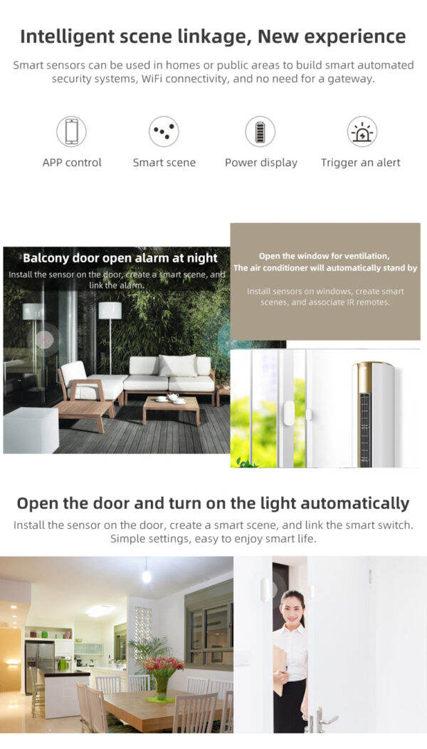 Smart Wi-Fi Door and window sensor - Image 8